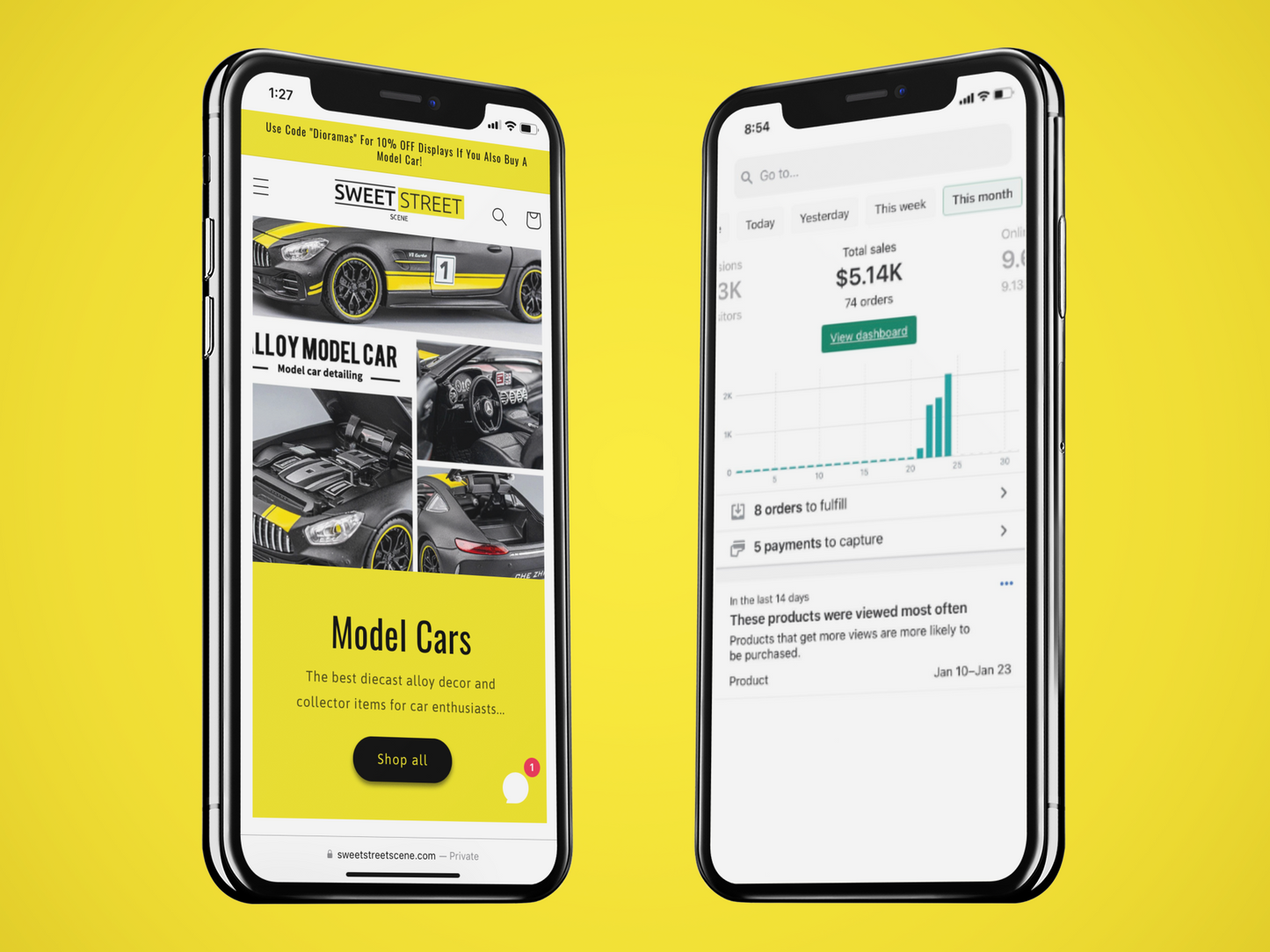 Optimized Shopify Website