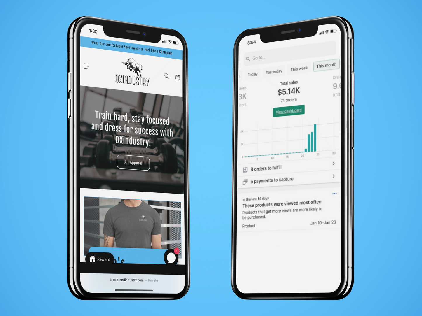 Optimized Shopify Website